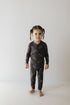 Bamboo Two Piece Pajamas | Charcoal Arm Day - Tenth & Pine - Pajamas - 2/3 Years