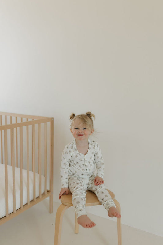 Bamboo Two Piece Pajamas | Daisy Fields - Tenth & Pine - Pajamas - 2/3 Years