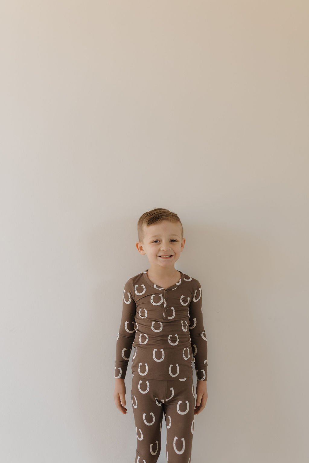 Bamboo Two Piece Pajamas | Giddy Up - Tenth &amp; Pine - Pajamas - 2/3 Years
