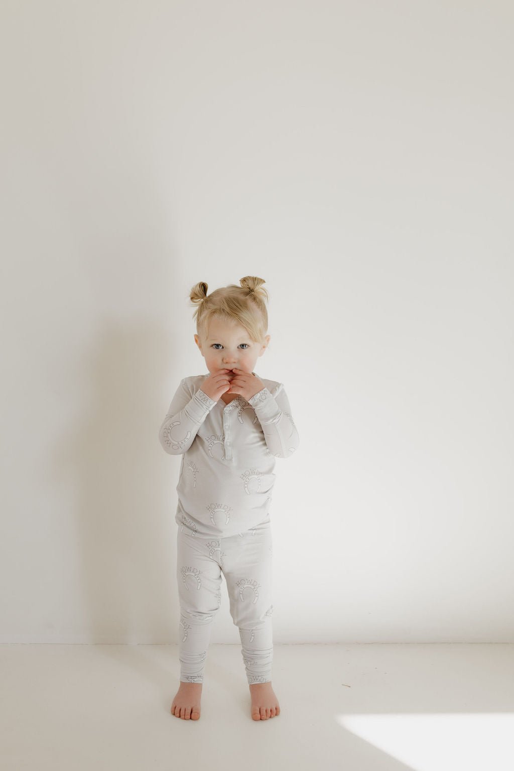 Bamboo Two Piece Pajamas | Howdy - Tenth &amp; Pine - Pajamas - 2/3 Years