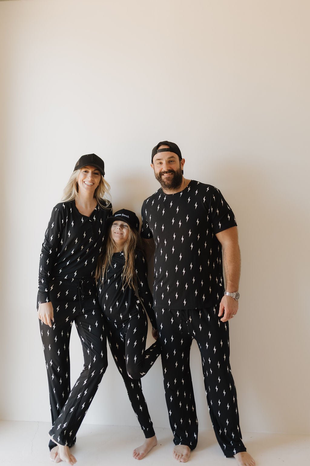 Bamboo Two Piece Pajamas | Midnight Lightning Bolt - Tenth &amp; Pine - Pajamas - 2/3 Years