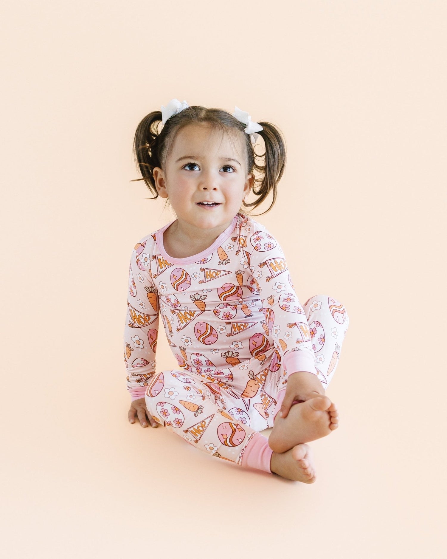 Bamboo Two Piece Set | Easter Hop - Tenth &amp; Pine - Romper - 18 - 24M