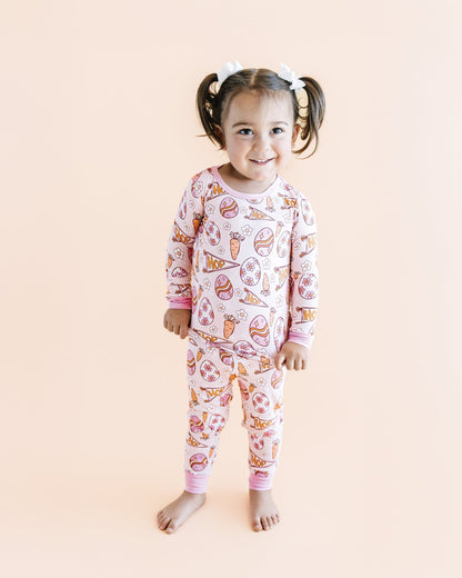 Bamboo Two Piece Set | Easter Hop - Tenth &amp; Pine - Romper - 18 - 24M