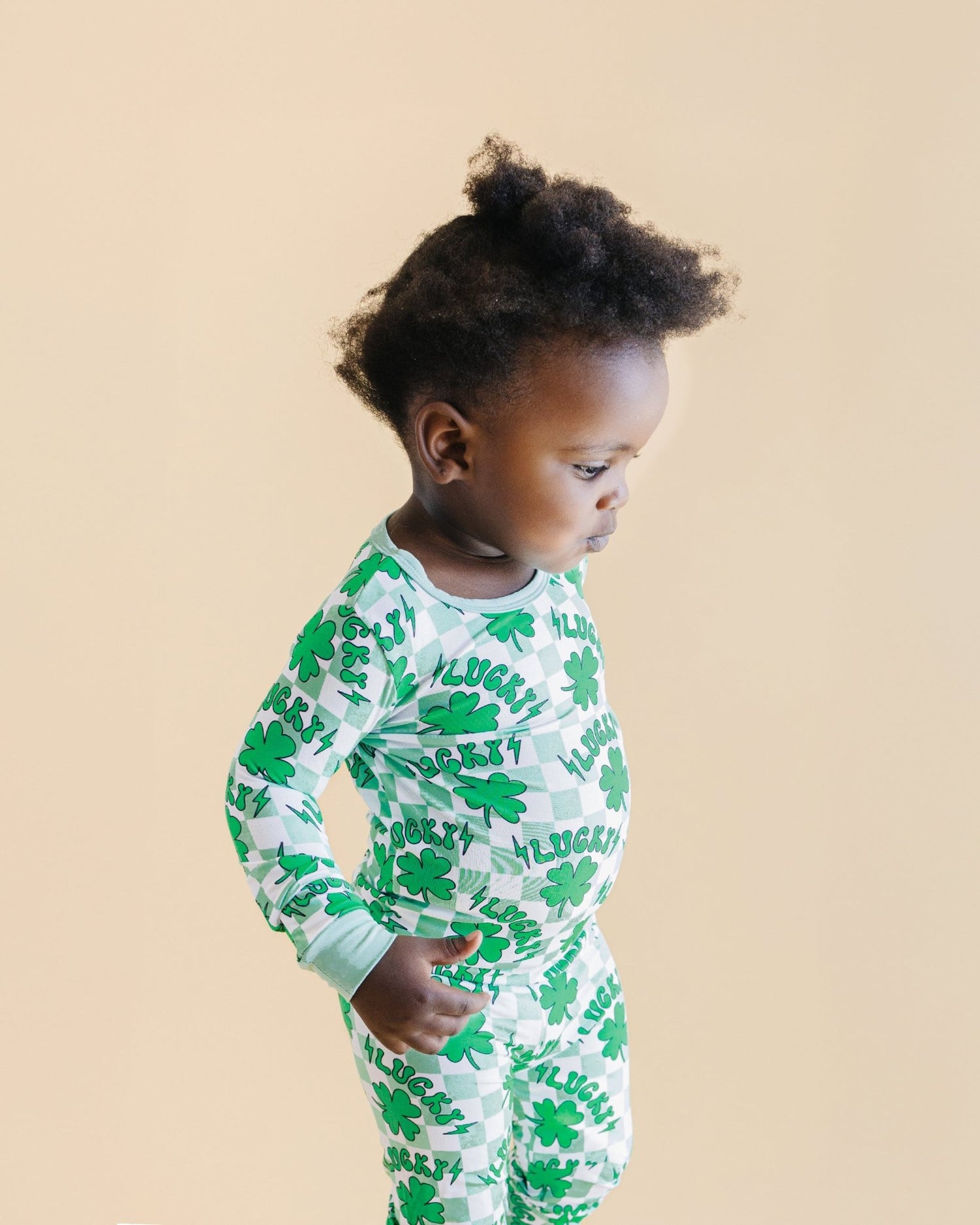 Bamboo Two Piece Set | Lucky Shamrock - Tenth &amp; Pine - Romper - 18 - 24M