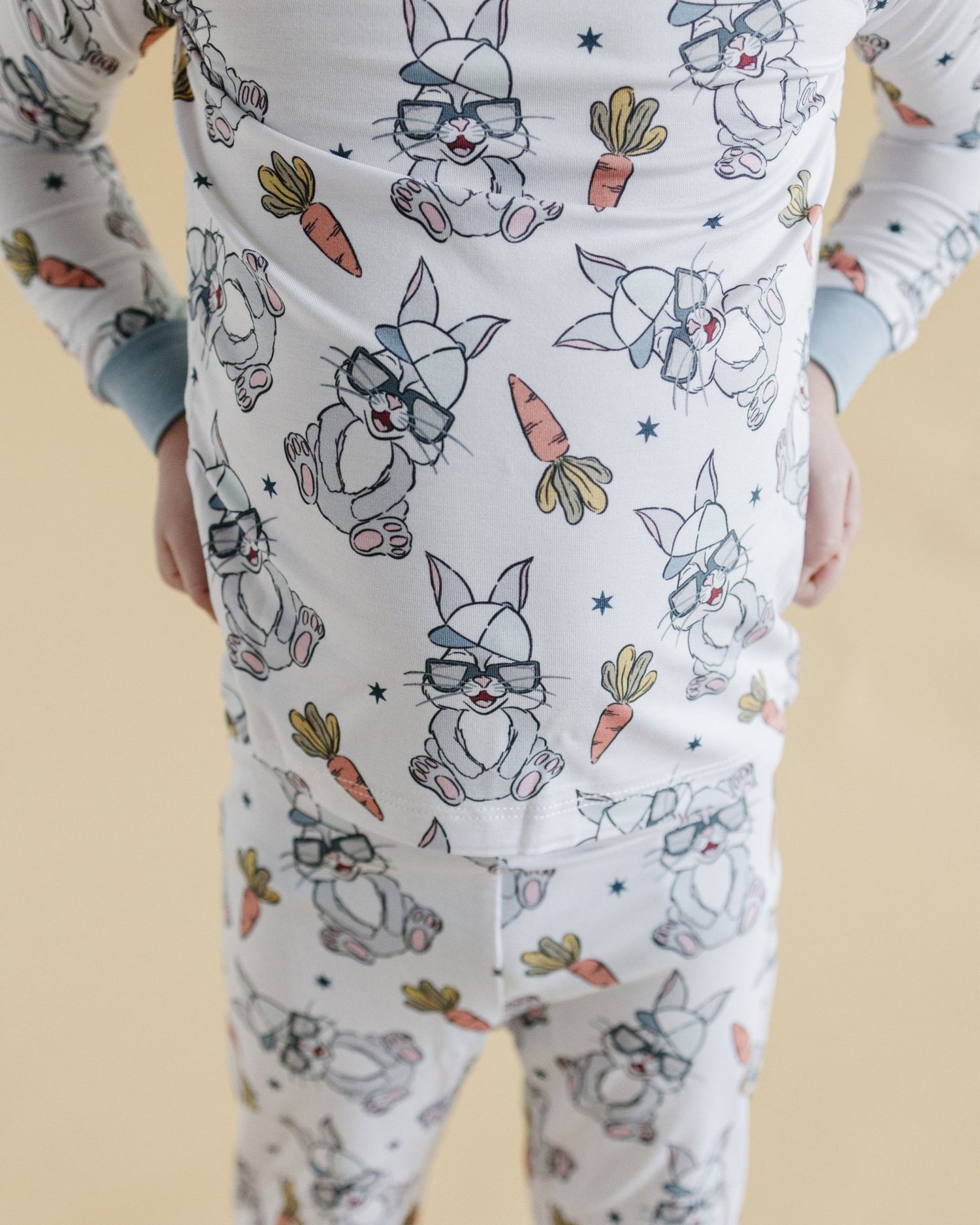 Bamboo Two Piece Set | Rad Bunny - Tenth &amp; Pine - Romper - 18 - 24M