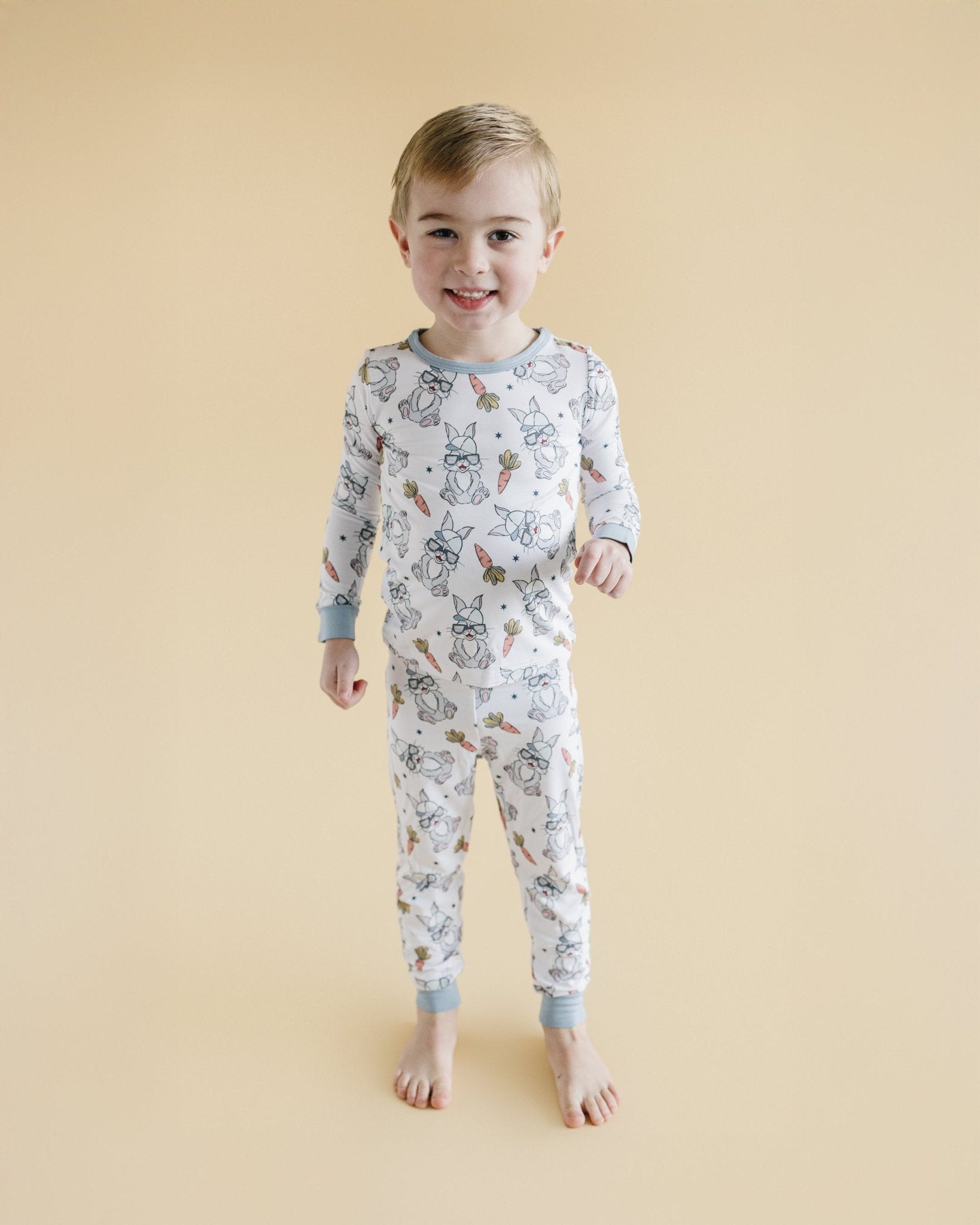 Bamboo Two Piece Set | Rad Bunny - Tenth &amp; Pine - Romper - 18 - 24M