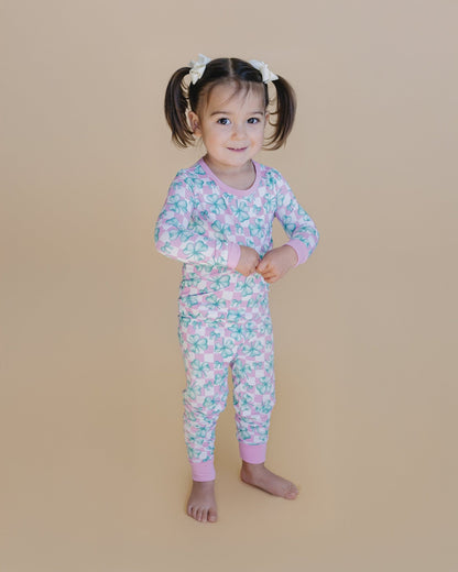 Bamboo Two Piece Set | Shamrock &amp; Bows - Tenth &amp; Pine - Romper - 18 - 24M