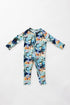 Bamboo Zip Pajamas | Charli Print - Tenth & Pine - Newborn