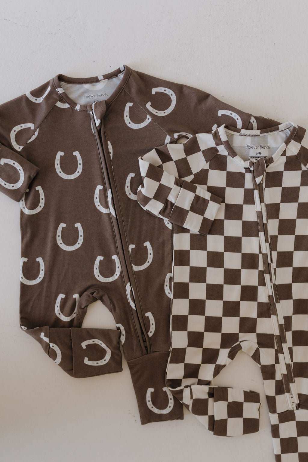 Bamboo Zip Pajamas | Dutton - Tenth & Pine - Pajamas - Newborn