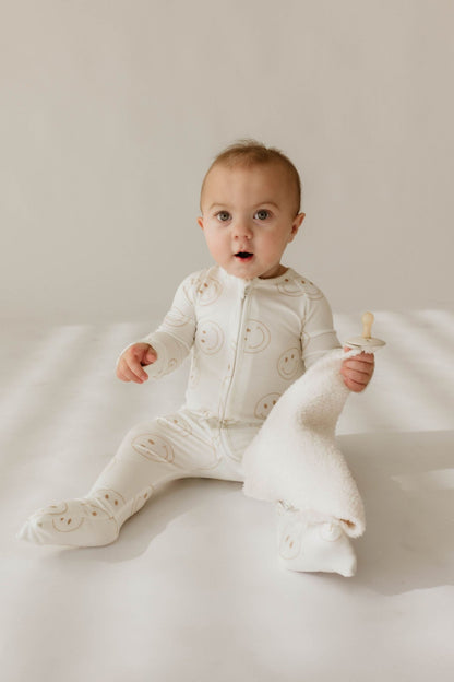 Bamboo Zip Pajamas | Just Smile - Tenth &amp; Pine - 18 - 24 Months