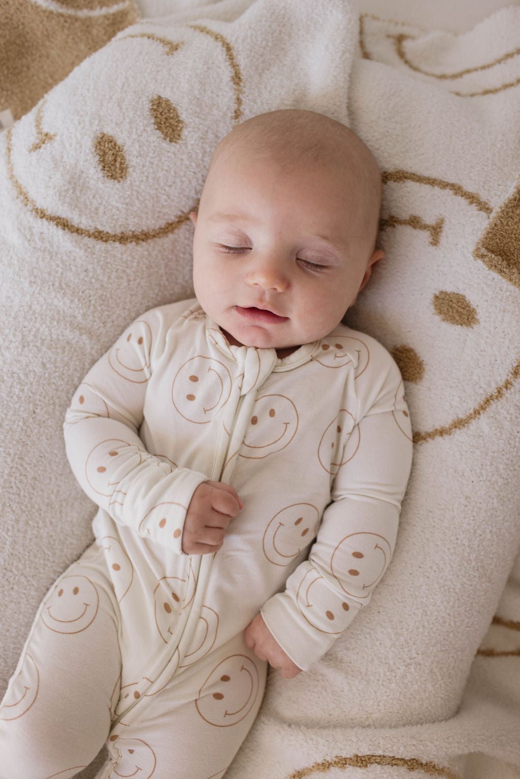 Bamboo Zip Pajamas | Just Smile - Tenth &amp; Pine - 18 - 24 Months