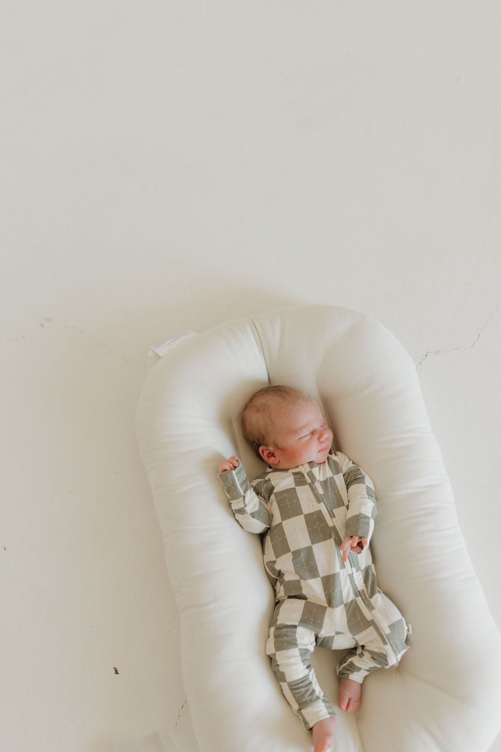 Bamboo Zip Pajamas | Oat & Sage - Tenth & Pine - Pajamas - Newborn