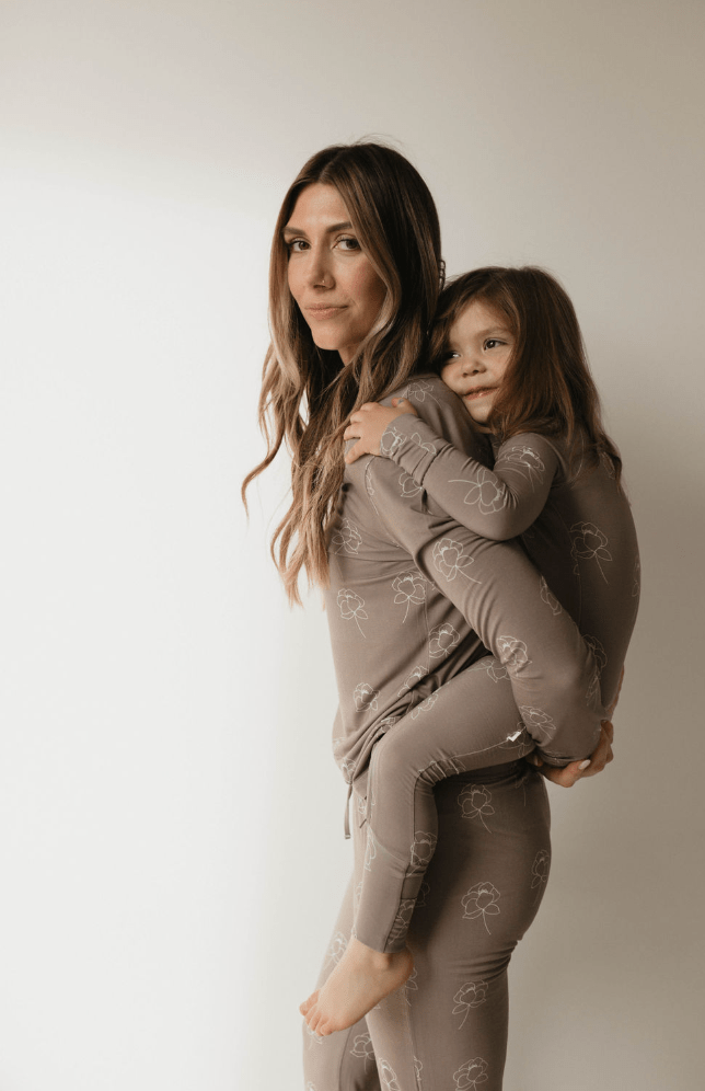 Bamboo Zip Pajamas | Sweet Dreams Floral - Tenth &amp; Pine - 18 - 24 Months