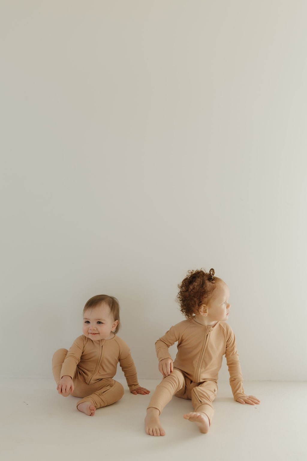 Bamboo Zip Pajamas | Tawny - Tenth &amp; Pine - Zip Pajama - Newborn