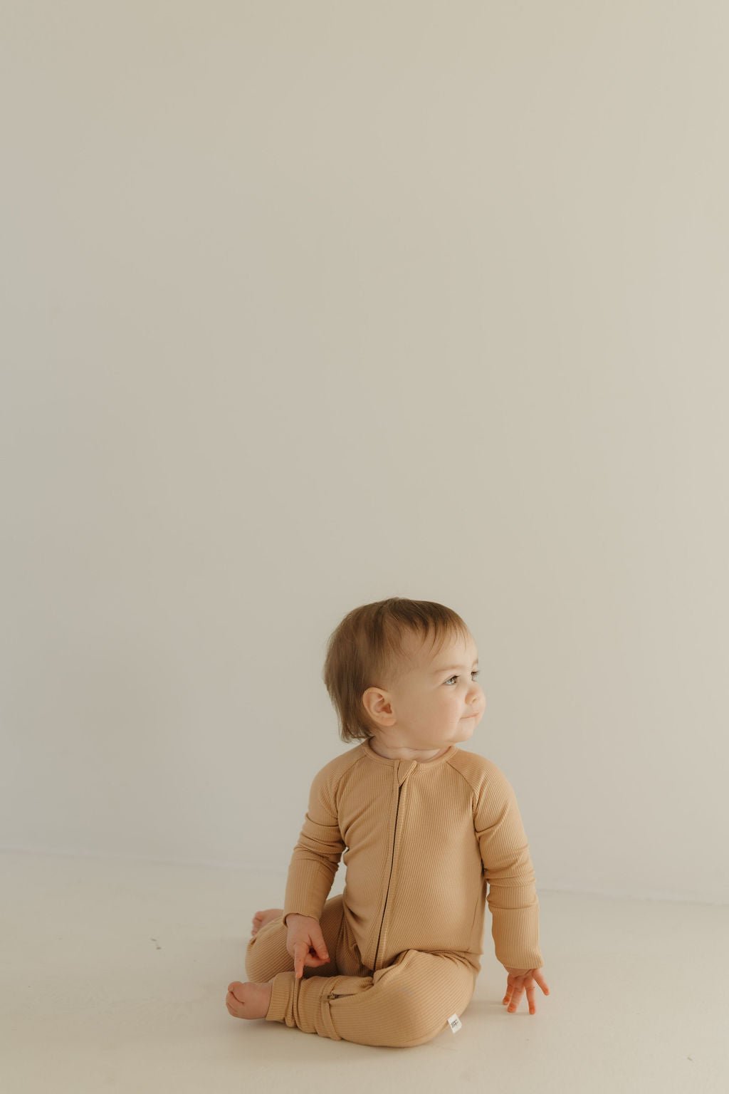 Bamboo Zip Pajamas | Tawny - Tenth &amp; Pine - Zip Pajama - Newborn