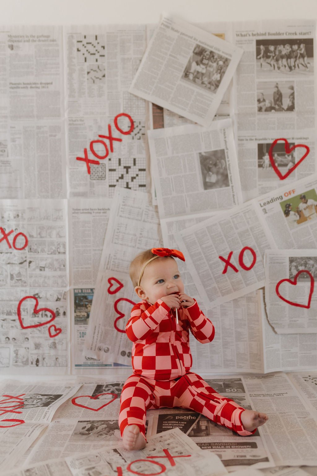 Bamboo Zip Pajamas | XOXO - Tenth &amp; Pine - Pajamas - Newborn