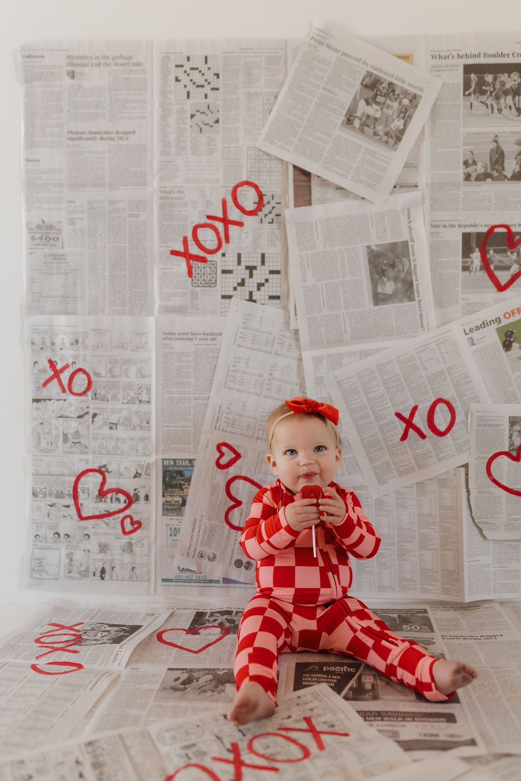 Bamboo Zip Pajamas | XOXO - Tenth &amp; Pine - Pajamas - Newborn