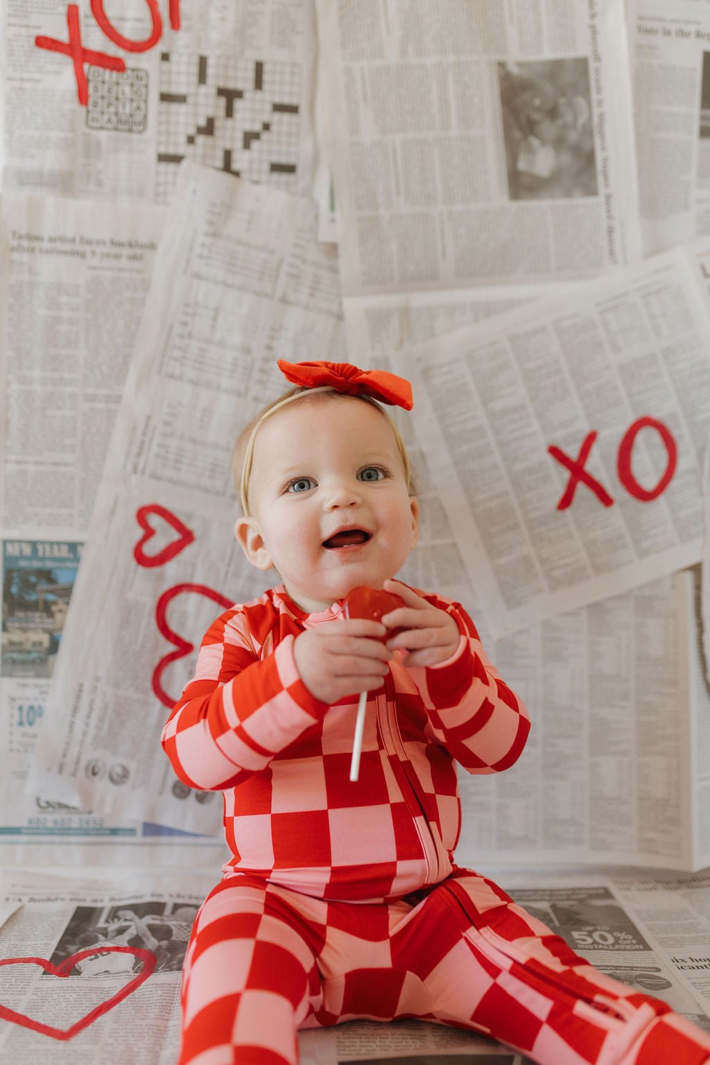 Bamboo Zip Pajamas | XOXO - Tenth &amp; Pine - Pajamas - Newborn
