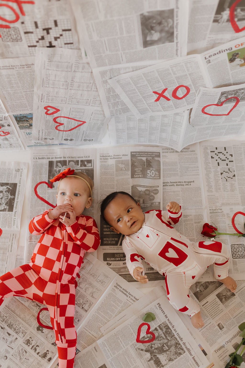 Bamboo Zip Pajamas | XOXO - Tenth &amp; Pine - Pajamas - Newborn