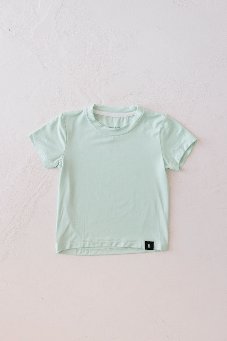 Basic Bamboo Tee | Cloud White - Tenth &amp; Pine - 18 - 24 Months