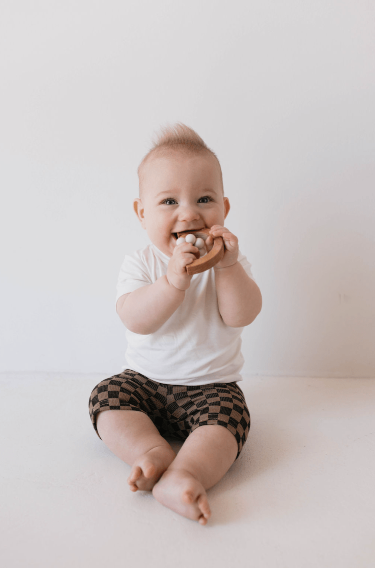 Basic Bamboo Tee | Cloud White - Tenth &amp; Pine - 0 - 3 Months