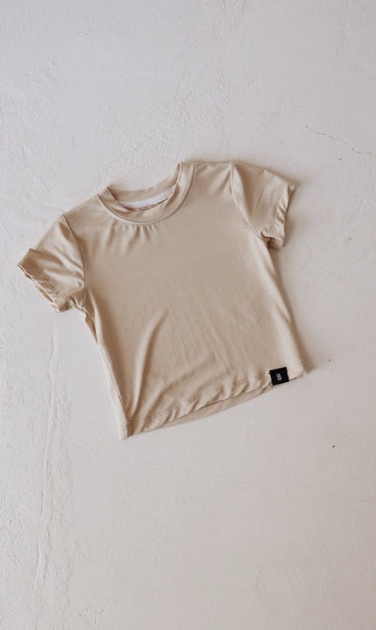 Basic Bamboo Tee | Cloud White - Tenth &amp; Pine - 18 - 24 Months