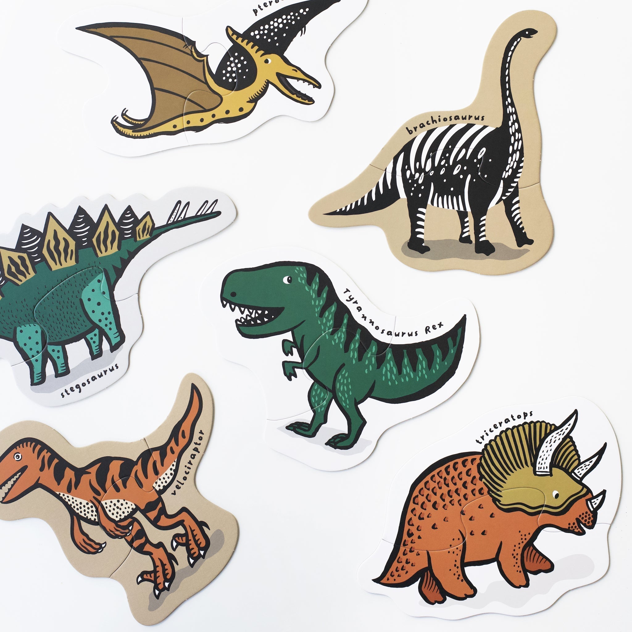 Beginner Puzzles - Dinos - Tenth &amp; Pine - Puzzle - 