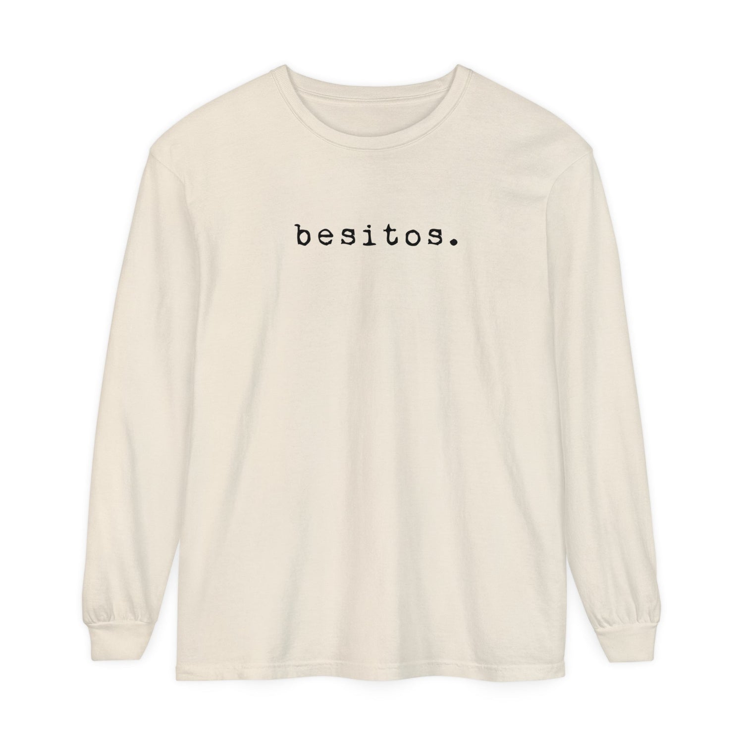 Besitos T-shirt | Adult Long Sleeve Tee - Tenth &amp; Pine - Long Sleeve Adult Tee