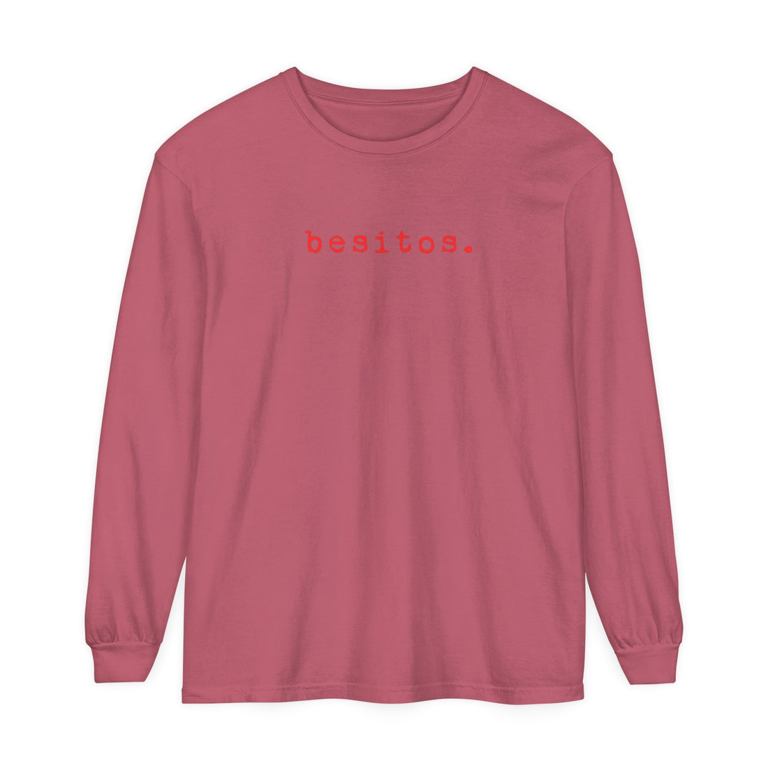 Besitos T-shirt | Adult Long Sleeve Tee - Tenth &amp; Pine - Long Sleeve Adult Tee