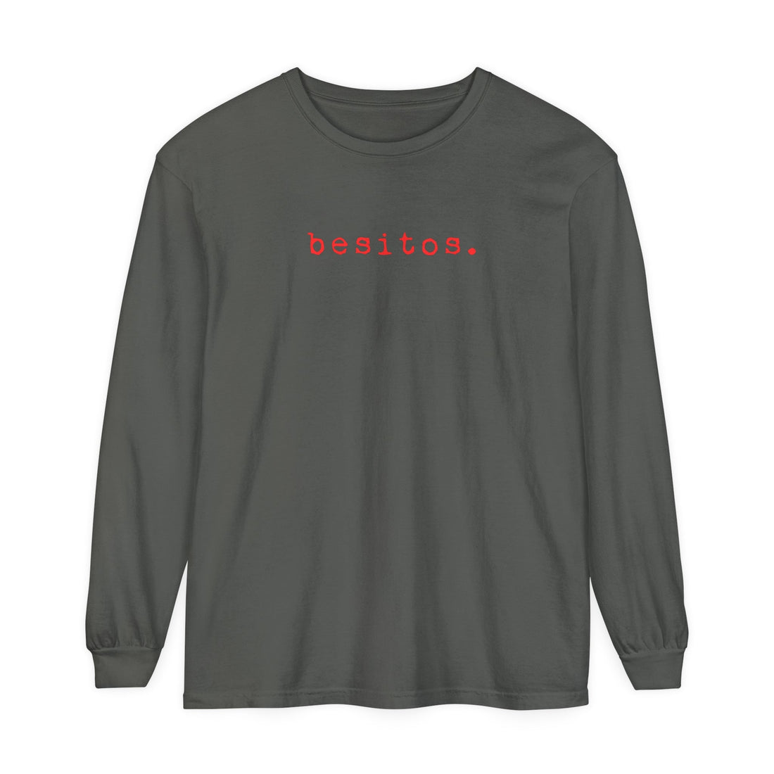 Besitos T-shirt | Adult Long Sleeve Tee - Tenth &amp; Pine - Long Sleeve Adult Tee