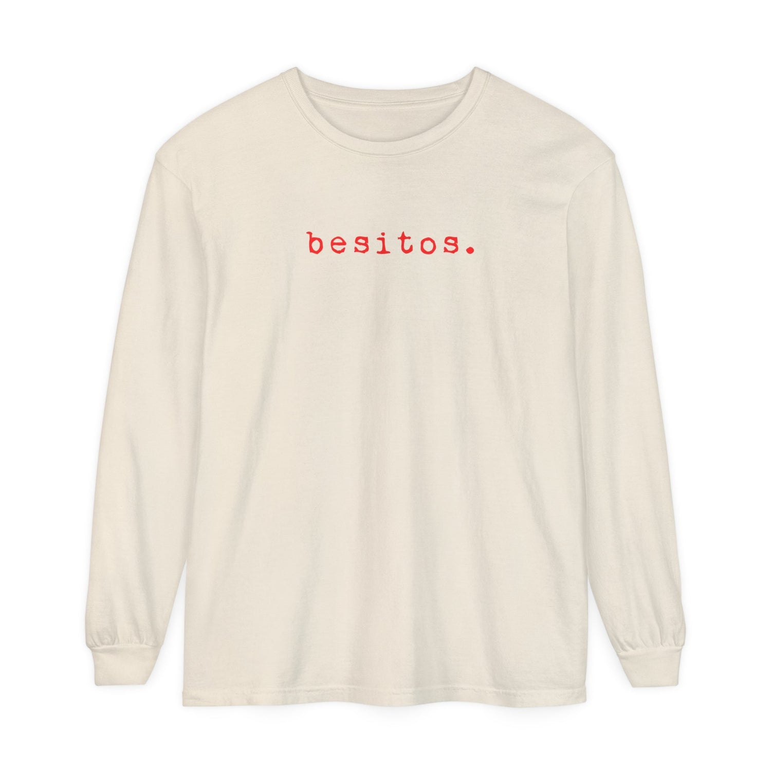 Besitos T-shirt | Adult Long Sleeve Tee - Tenth &amp; Pine - Long Sleeve Adult Tee