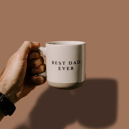 Best Dad Ever 14oz. Stoneware Coffee Mug - Tenth &amp; Pine - Coffee Mugs - 