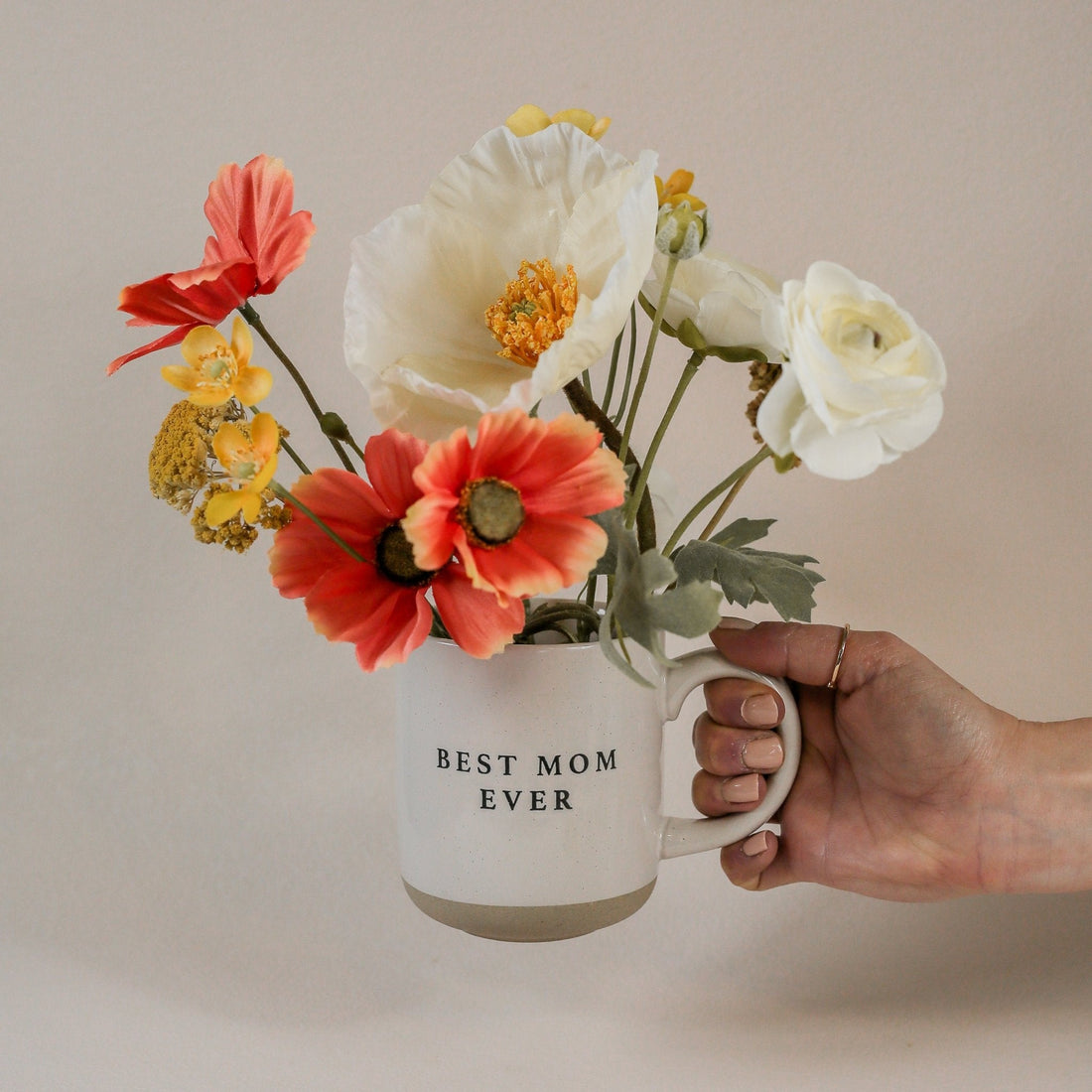 Best Mom Ever 14oz. Stoneware Coffee Mug - Tenth & Pine - Coffee Mugs -