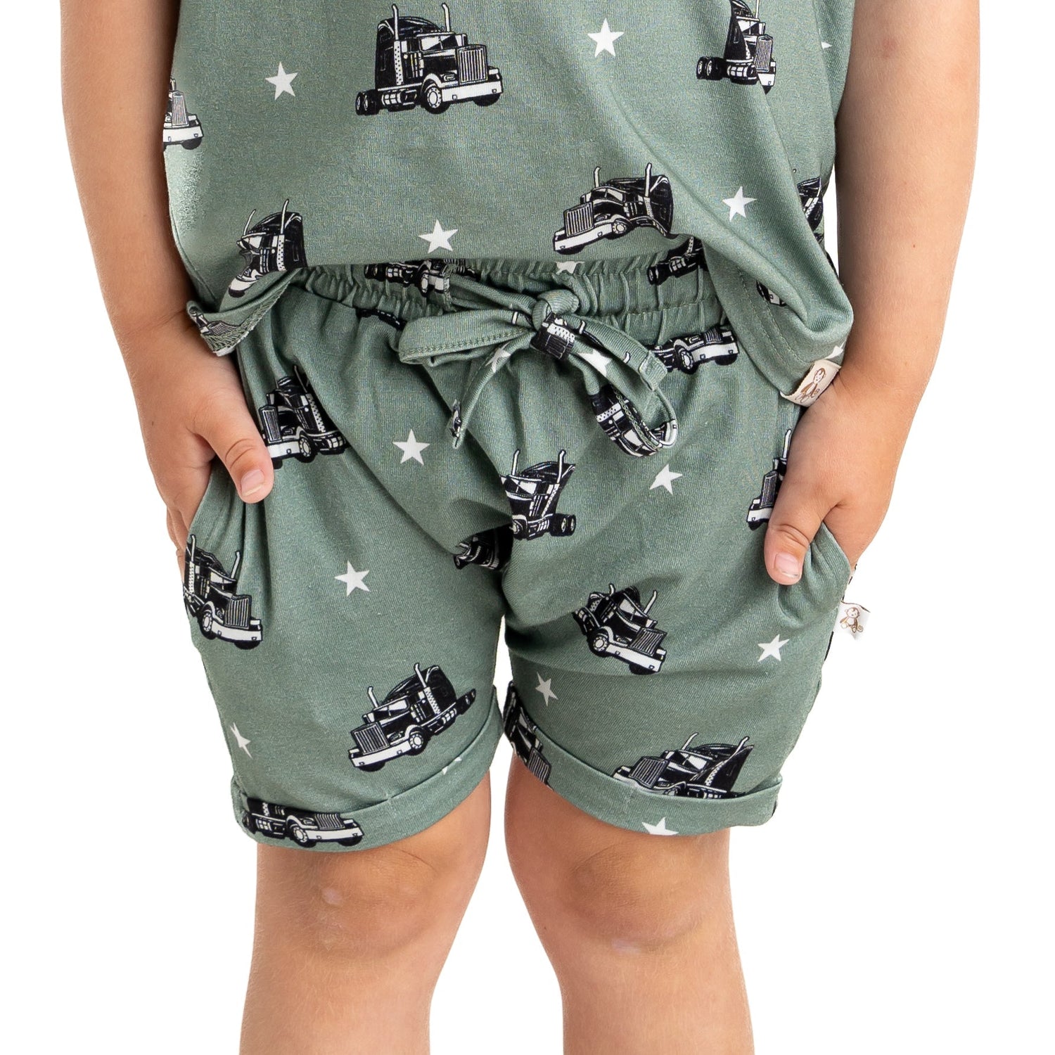 Big Trucks Harem Shorts - Tenth &amp; Pine - 18 - 24