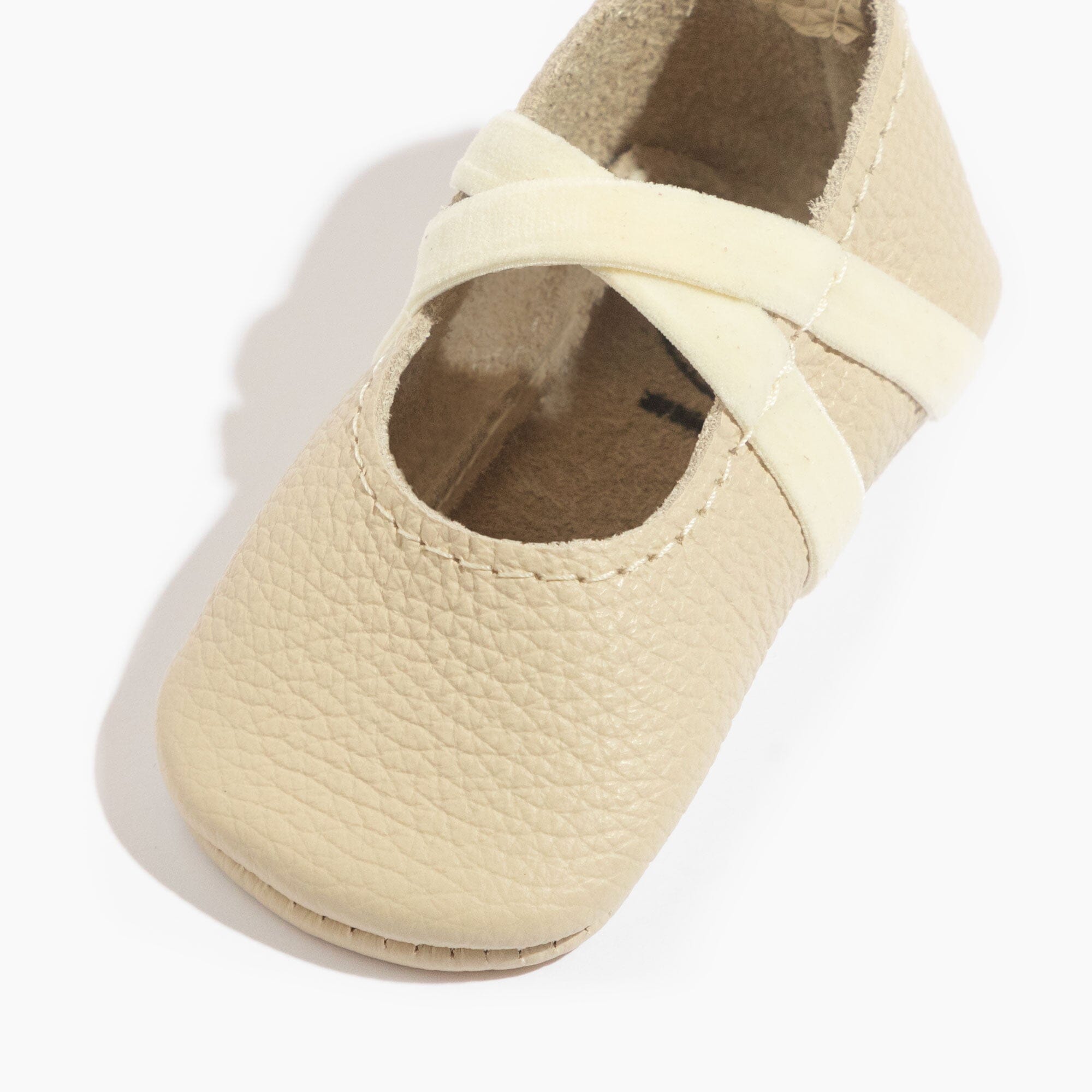 Birch Ballet Slipper Baby Shoe - Tenth &amp; Pine - Ballet Slipper - Soft Sole - 1