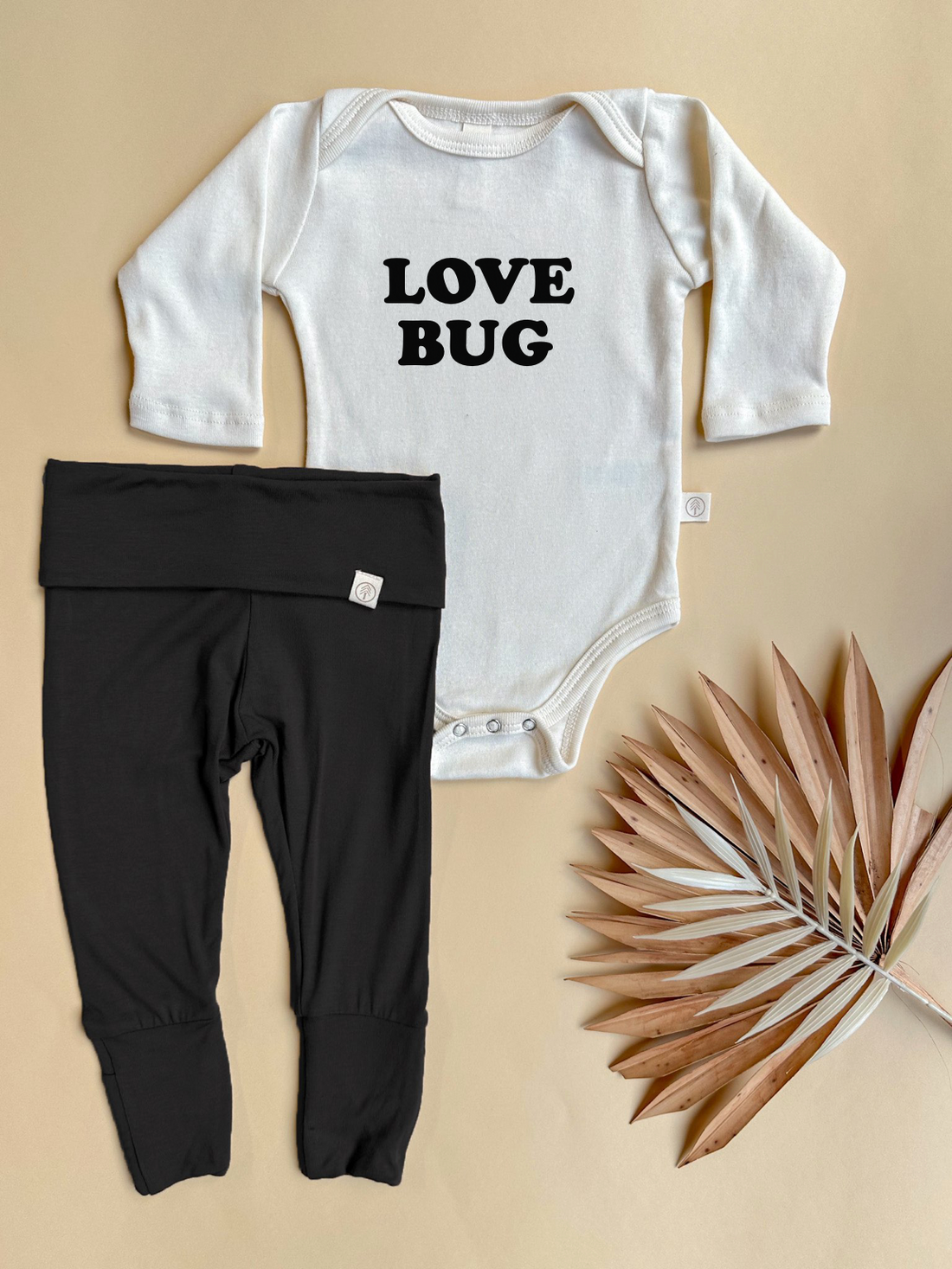 Love Bug - Black Leggings Outfit Set Bundle