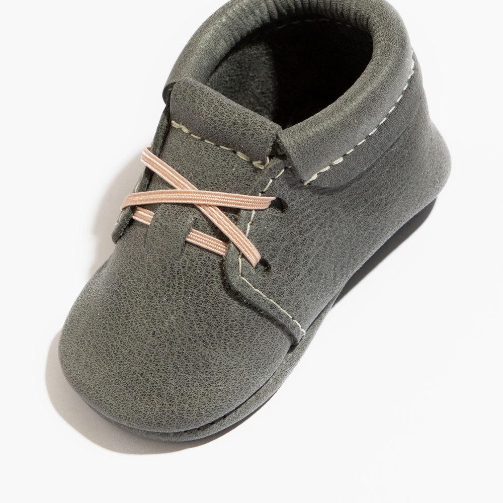 Blue Spruce Oxford Baby Shoe - Tenth &amp; Pine - Oxford - Soft Sole - 1