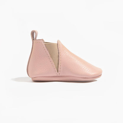 Blush Chelsea Boot Baby Shoe - Tenth &amp; Pine - Chelsea Boot - Soft Sole - 1