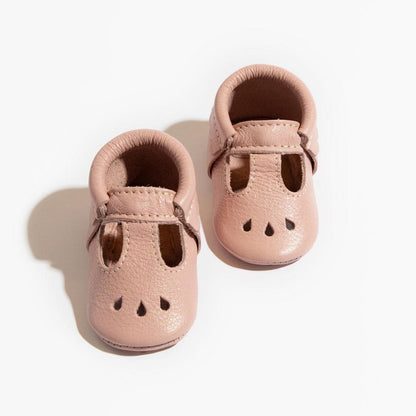 Blush Mary Jane Baby Shoe - Tenth &amp; Pine - Mary Jane - Soft Sole - 1