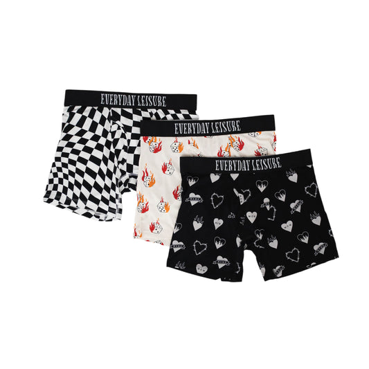 Hearts On Fire | Men's Boxer Briefs 3-pk