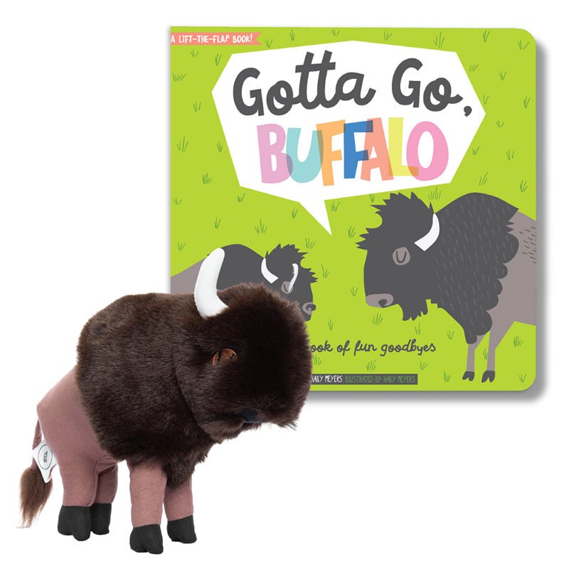 Buffalo Book and Stuffed Animal Set - Tenth & Pine -