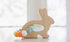 Bunny Wooden Grasping Toy with Teething Beads - Tenth & Pine - Grasping Toy - 