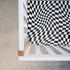 B&W Wavy Checker | Bamboo Crib Sheet - Tenth & Pine - Crib sheets - Standard Crib Sheet