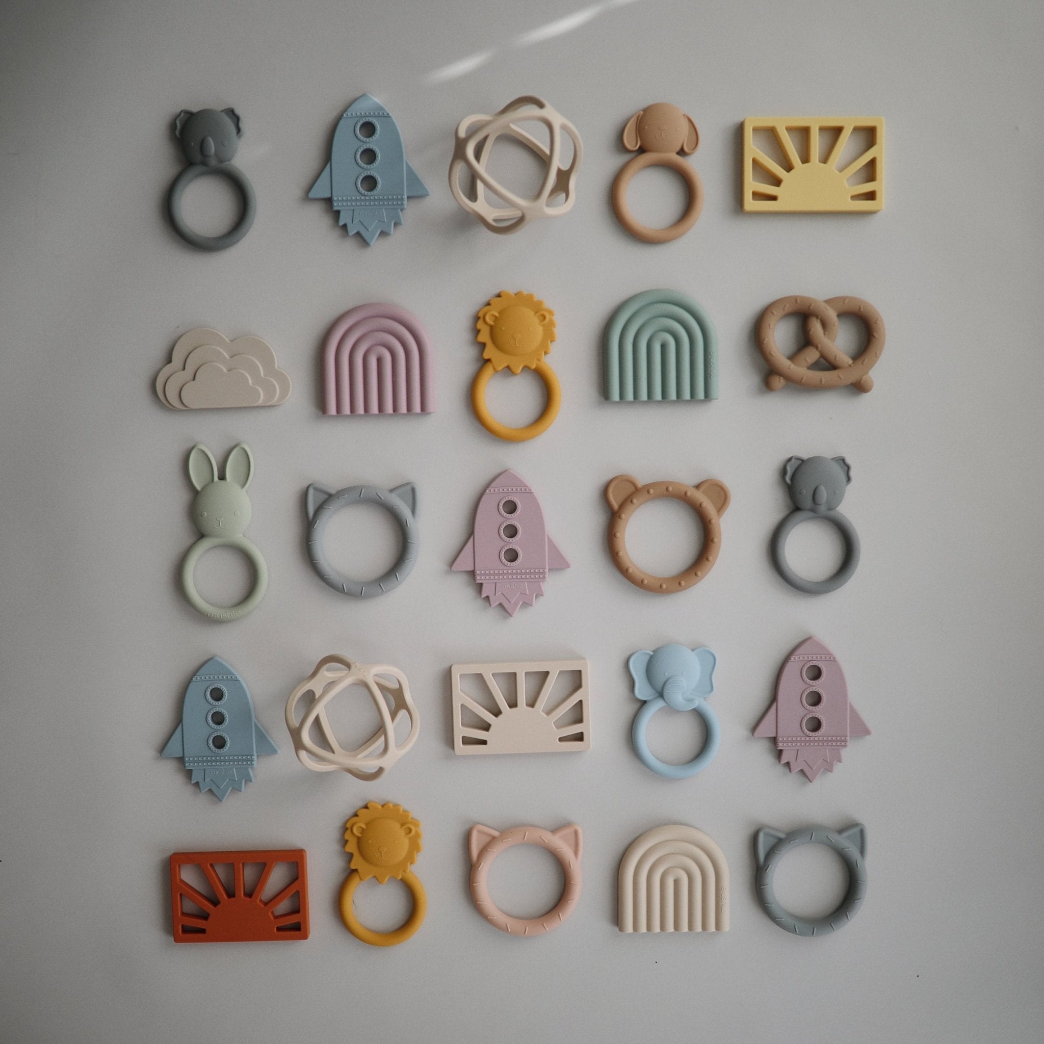 Cat Teether - Tenth &amp; Pine - teether - Stone