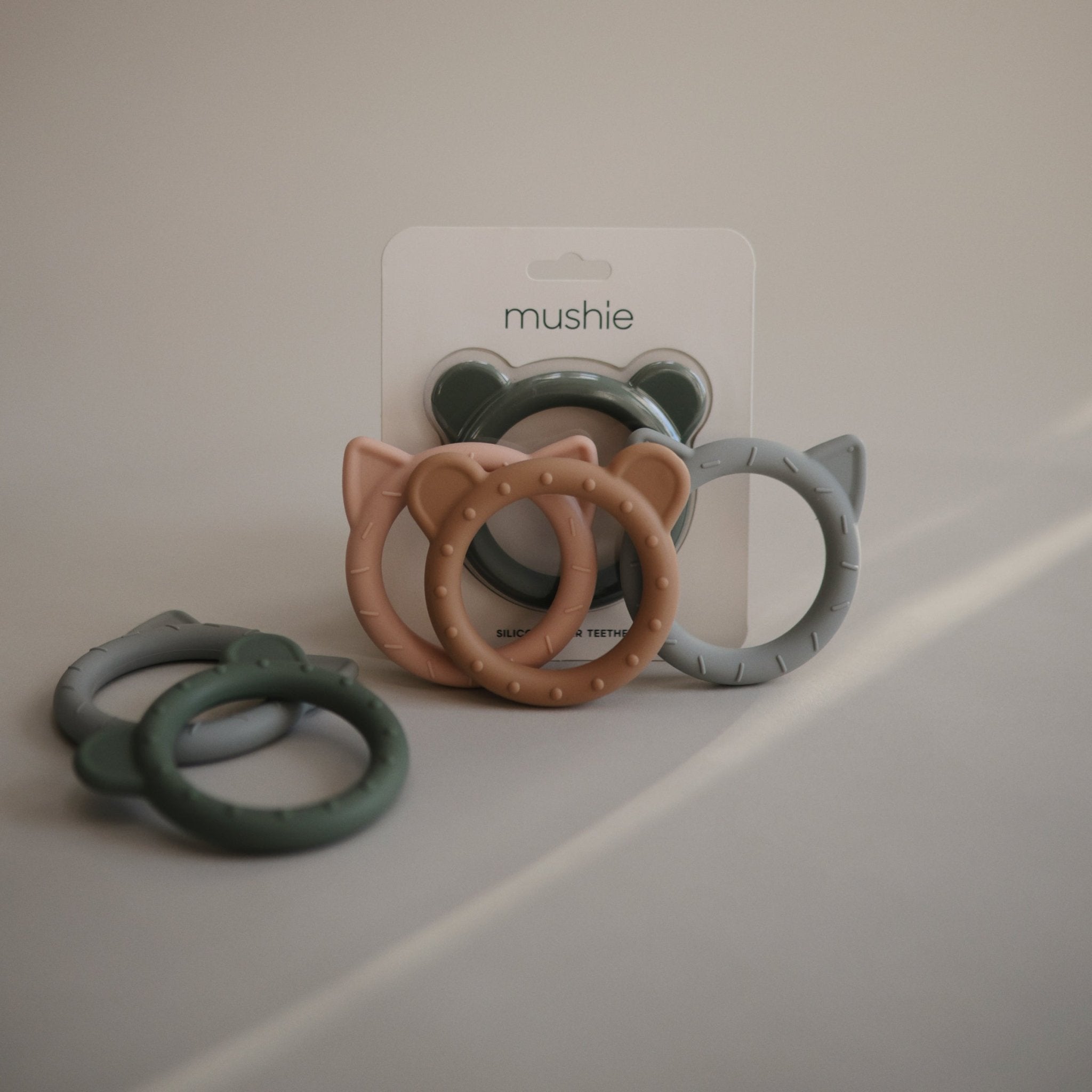 Cat Teether - Tenth &amp; Pine - teether - Blush