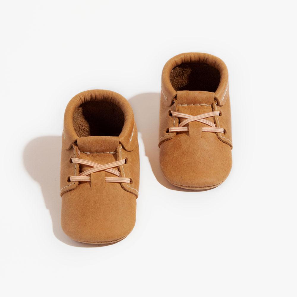 Cedar Oxford Baby Shoe - Tenth &amp; Pine - Oxford - Soft Sole - 1