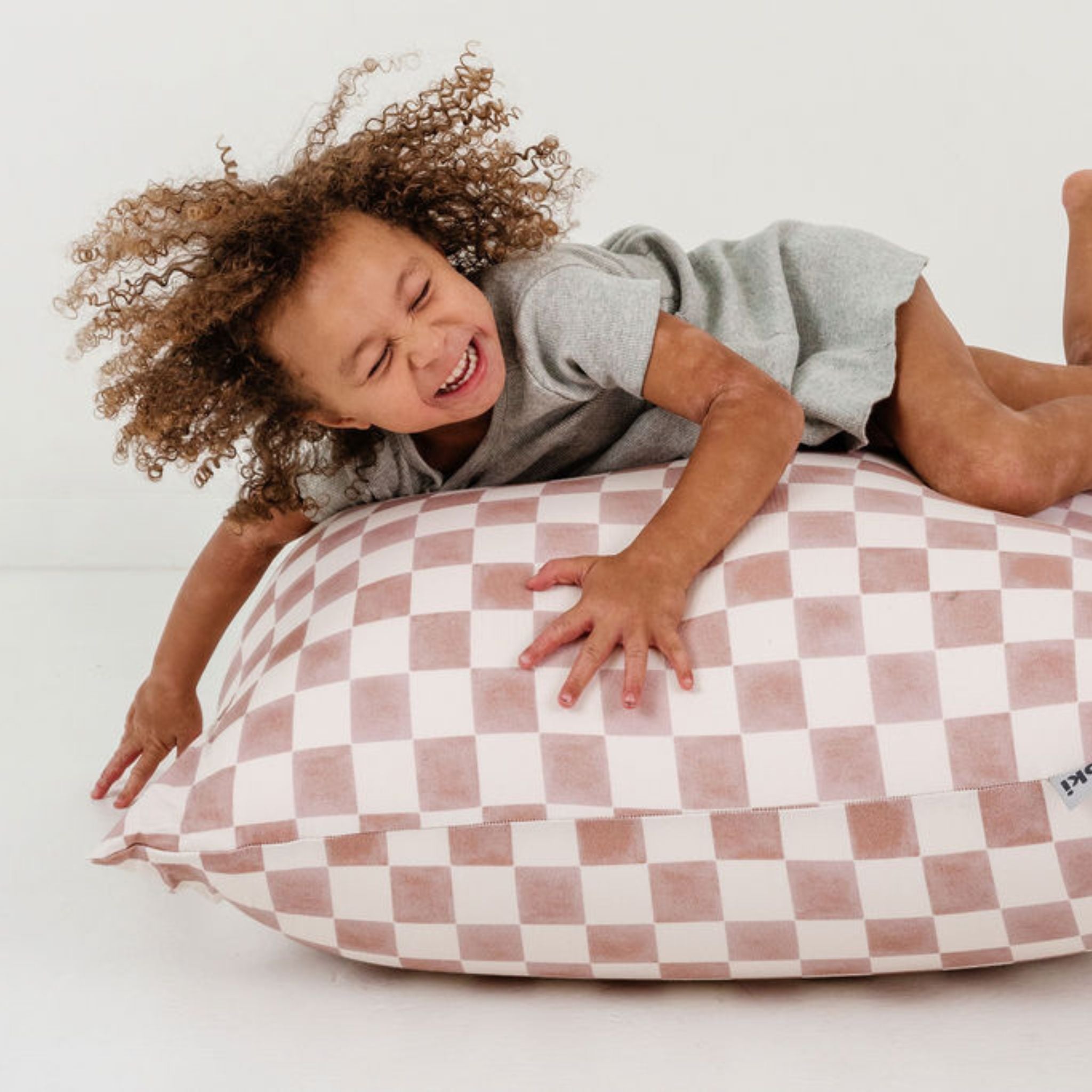Checker Gumdrop Bean Bag - Tenth &amp; Pine - Bean Bag - 