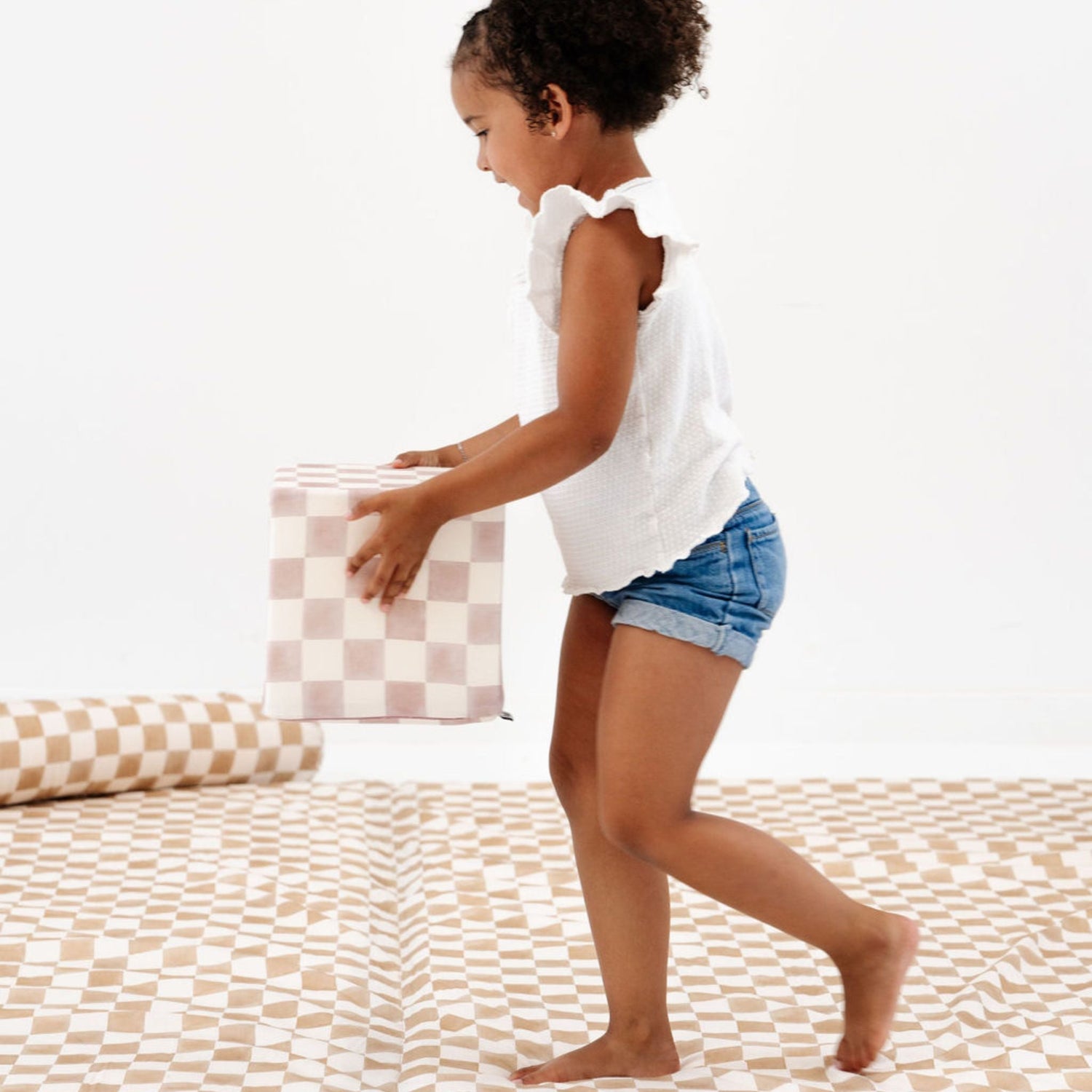 Checker Gumdrop Play Cube - Tenth &amp; Pine - Play Cube - 