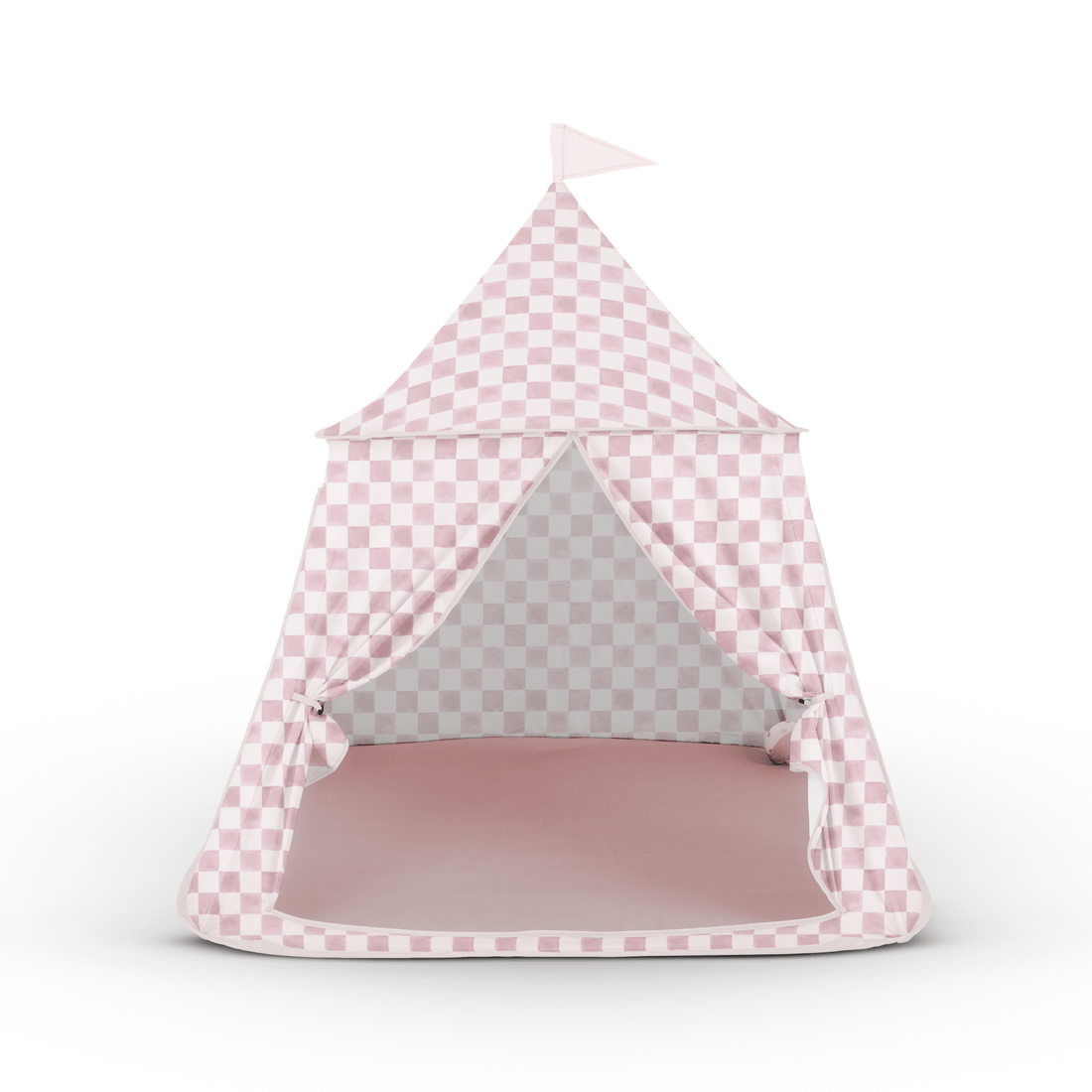 Checker Gumdrop Play Tent - Tenth & Pine - Play Tent -