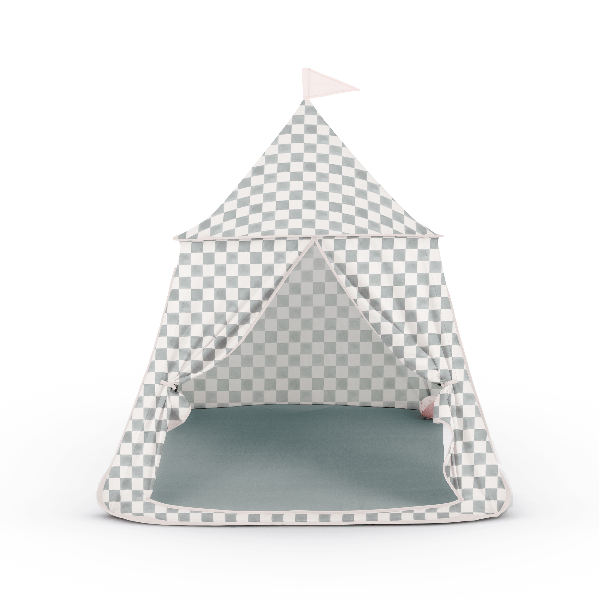 Checker Matcha Play Tent - Tenth &amp; Pine - Play Tent - 